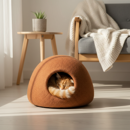使用图 - 橙猫蜷睡